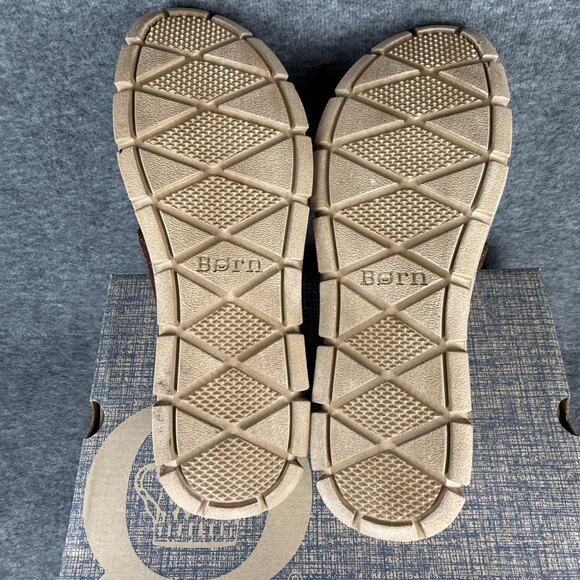 Born Men's Sawyer Loafers Slip-On Brown Full Grain Leather size 12 New in Box - Picture 9 of 13